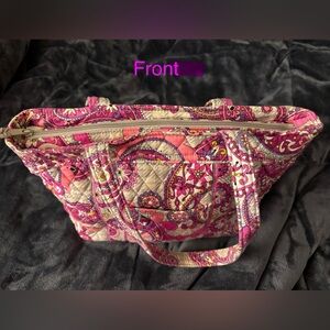 Vera Bradley Paisley Tote EUC